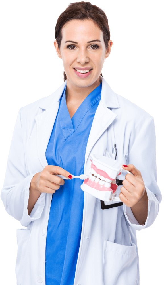 female dentist present 2 1